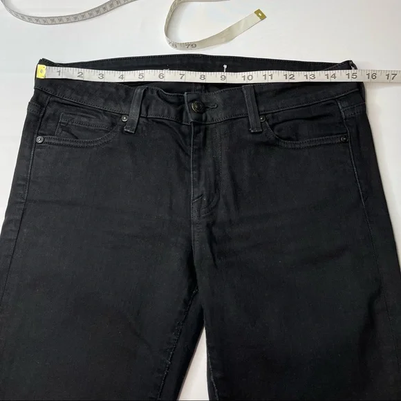 Vince Skinny Jeans Lola Stovepipe Black, Size 29 - Picture 13 of 14